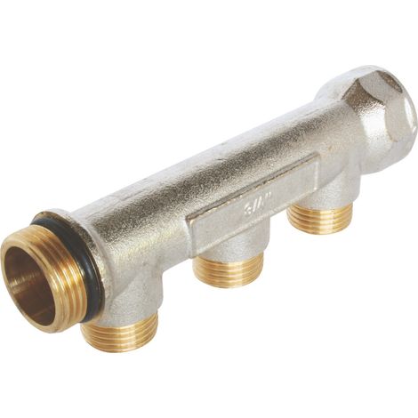 Collecteur de distribution 3 sorties à portée plate easy lock m1/2 (1/4)