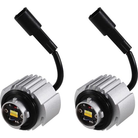 Feu de recul LED antibrouillard L1B LW5B, compatible avec Honda et Toyota, blanc et jaune. (1/4)