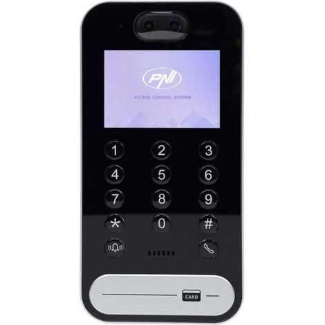 Interphone vidéo extérieur - PNI - UMS9000 - Écran 3,5" - 2 MP 1080p - Reconnaissance faciale - IP67