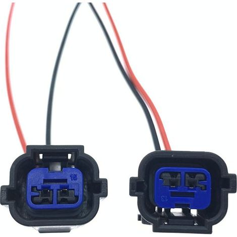 Connecteur de faisceau de câbles pour compresseur/pompe de climatisation compatible avec les modèles Hyundai Kia K3, K5, Mistra, Langxu, Sportage et Smart Sportage -- JB2114-2P