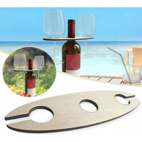 PORTABICCHIERI DA VINO IN LEGNO Hotel Pensione (1/5)