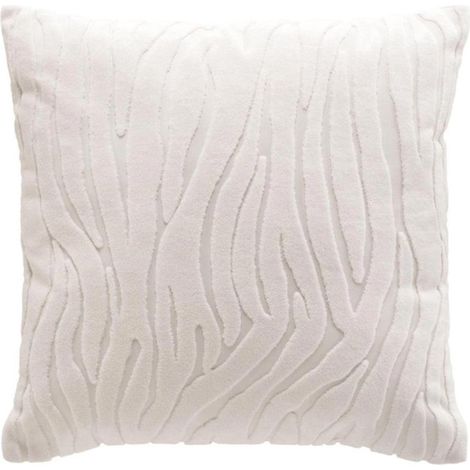 Housse de Coussin Bouclette "Venezia" 40x40cm Naturel (1/3)