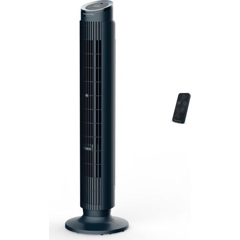 Rowenta Eole Silence Force , Ventilatore a Torre, Raffrescamento Intenso, Silenzioso, VU7050