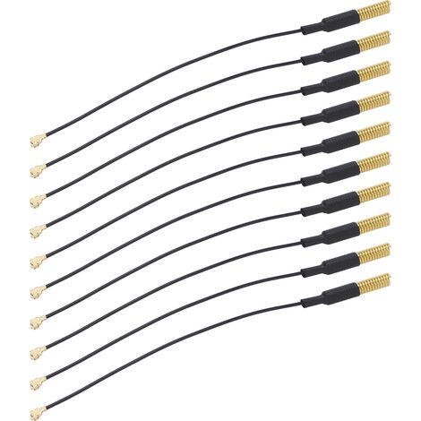 Lot de 10 antennes spirales semi intégrées 433-470MHz connecteur IPEX cuivre pur RG1.13 pour module LoRa (1/5)