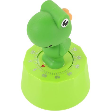 Minuteur Mécanique pour Garçon et Filles en Plastique Vert de (1/5)