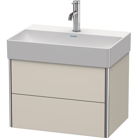 Duravit XSquare Meuble sous-lavabo Compact, suspendu, 2 tiroirs, (1/3)