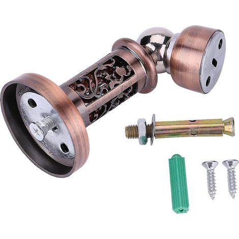 Butoir de porte magnétique puissant en acier inoxydable plaqué bronze rouge antique (1/4)