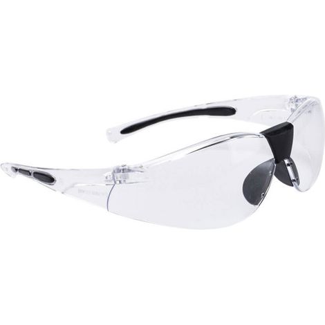 Gafas de seguridad lente curvada de una pieza Extra Wrap Around PORTWEST PW39  Transparente