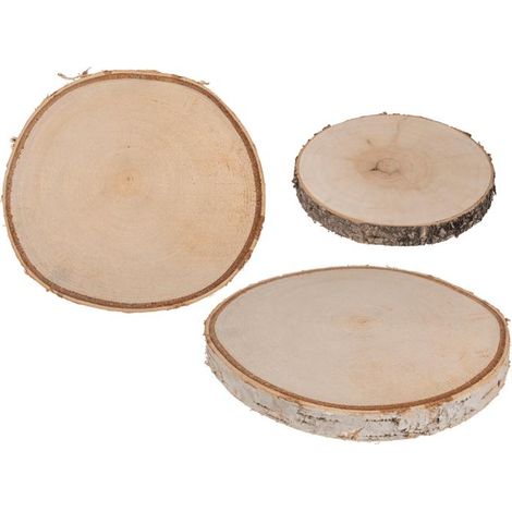 Dessous de verre en bois blanc (1/5)