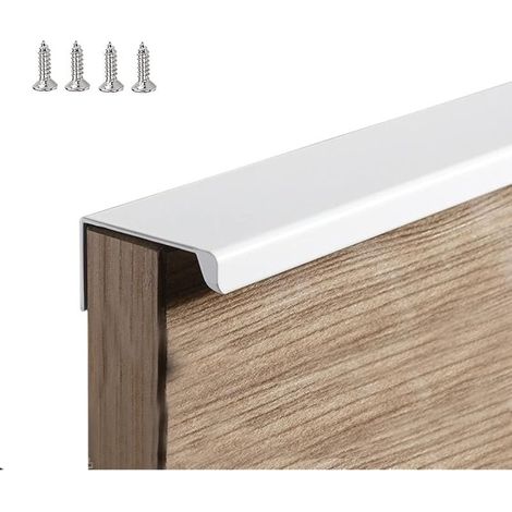 CYRILL – Maniglie per mobili da cucina, 2 pezzi, maniglie per mobili, maniglie per porte a scomparsa, maniglia ad incasso a filo per ante di cassetti e armadi (1/5)