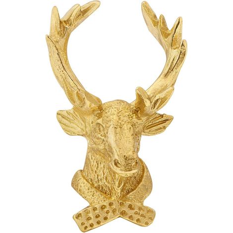 Poignée de porte Good Brasses - Tête cerf créative, idéale pour (1/5)