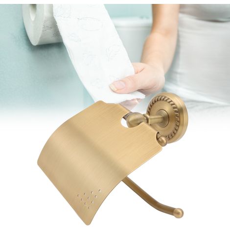 Wand- oder schrankmontierter Papierhandtuchhalter, Toilettenpapierhalter fürs Badezimmer, wandmontierter Toilettenpapierbehälter, Badezimmeraccessoires (1/5)