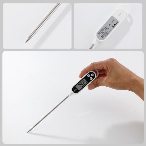 Termómetro digital de alta precisión TP300 para cocina, alimentos y agua - Sonda tipo bolígrafo (1/5)