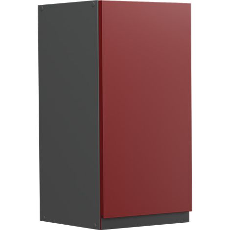 Hängeschrank R-Line, Rot, 30 cm J-Shape, Vicco