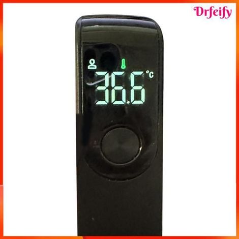 Akozon thermomètre pour bébé Thermomètre frontal noir, Mini thermomètre électronique portatif à infrarouge sans piscine plancha (1/5)