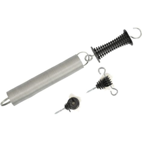 Gate Kit - Kit per cancello - Maniglia + Molla + 2 Isolatori