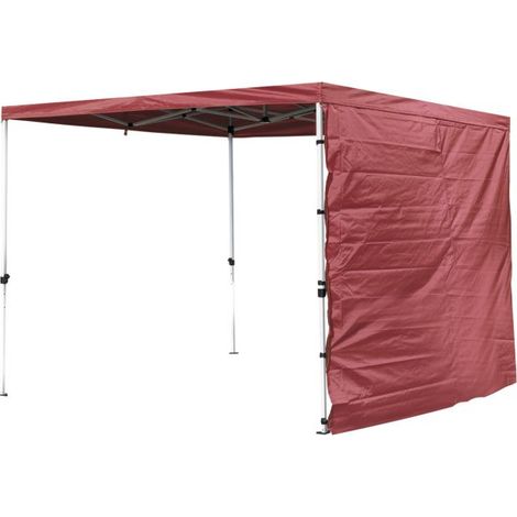 Laterales Individuales Carpas Plegables - Lateral Liso 3 Metros Master - Rojo