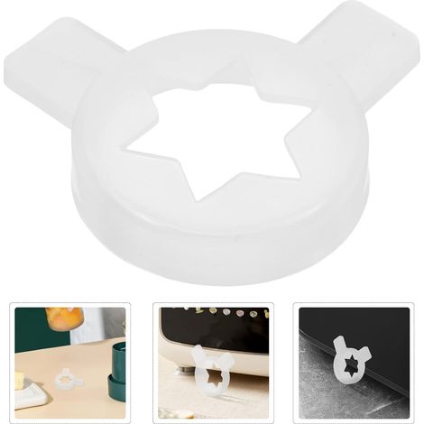 Capuchon de buse de machine à glace 4 pièces - Conception en étoile hexagonale, adapté aux machines de service souples - Pièce de rechange pour une décoration de glace parfaite, adapté à diverses marq (1/4)