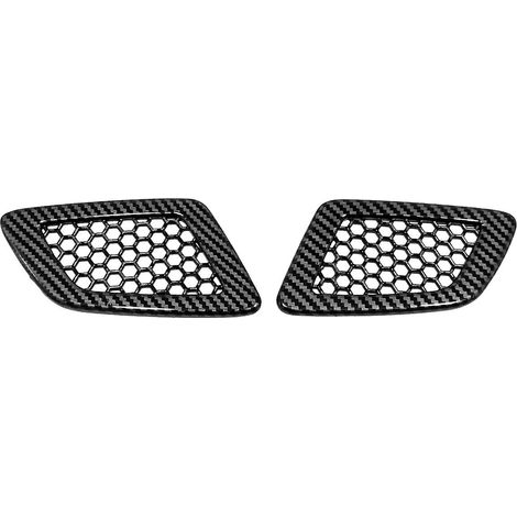 Pour -V 2023 2024 Garniture de cache de sortie latérale de tableau de bord Accessoires intérieurs - ABS Fibre de carbone (1/5)