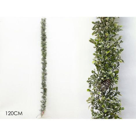 Ghirlanda addobbi natalizi da decorazioni albero di natale per casa cm 120 (1/5)