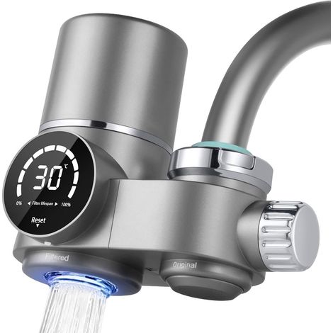 Filtro purificador de agua Filpur con UV, display y sin BPA