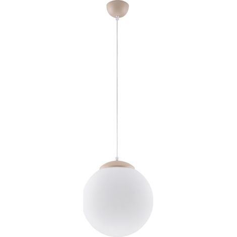 Pendelleuchten Ugo taupe 1xE27 30cm Stahl Sollux (1/5)