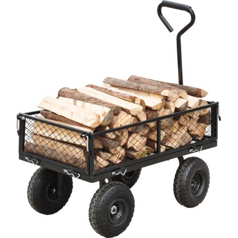 Chariot à grumes, charge maximale 149 kg, pour le transport de bois - RWClog Cart