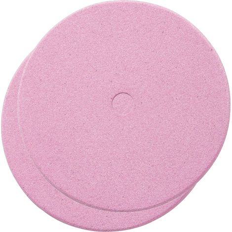 Silverline – Lot de 2 meules 100 mm – Épaisseur 4.5 mm – Trou de 10 mm – Pour affûteuse de chaîne de tronçonneuse