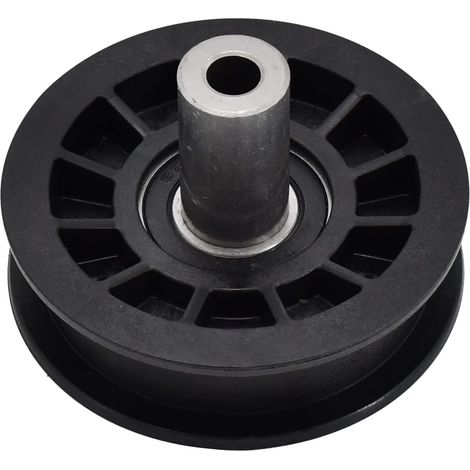 Poulies de renvoi à courroie plate (modèle 179114 / 532179114) compatibles avec les marques AYP, Craftsman, Husqvarna et Poulan. (1/4)