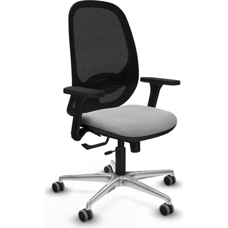 Bürostuhl piqueras y crespo Cilanco hellgrau Aluminium (1/2)