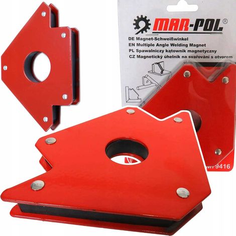 Squadra magnetica per saldatura da 50 libbre (22,6 kg)