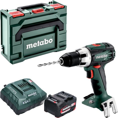 Metabo BS 18 LT Perceuse-visseuse sans fil 18 V 60 Nm + 1x batterie 4,0 Ah + chargeur + metaBOX