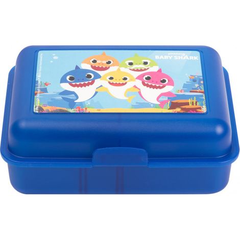 Portapranzo Baby Shark, 17,5 x 12,8 x 6,9 cm, PRODOTTO CON LICENZA, ORIGINALE
