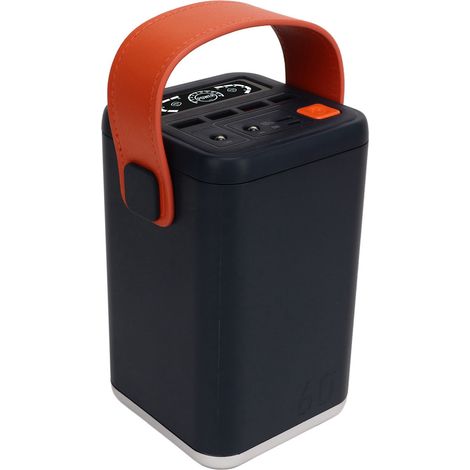 36W 60000mAh Powerbank, tragbarer USB-C-Akku für Handy, Laptop, Zuhause und Outdoor, Blau (1/5)