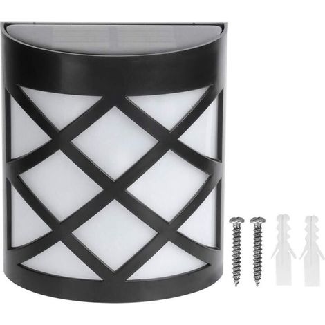 Applique da esterno a LED a energia solare con sensore di movimento, design retrò e grado di impermeabilità IP65 – senza marchio