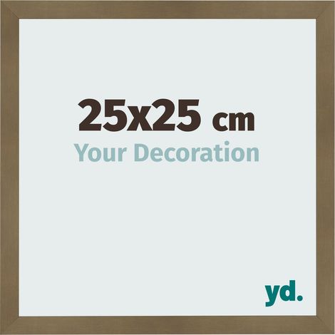 yd. - Cadre photo 25x25 - Bronze Decor - MDF - Bologna (1/5)