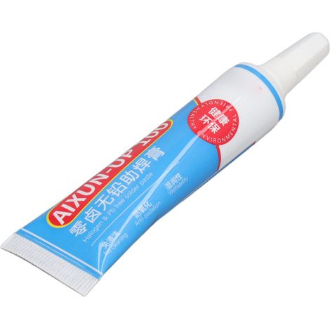 Flux de soudure, pâte à souder, étamage facile, faible résidu, 10 cc pour la maintenance électronique (1/5)