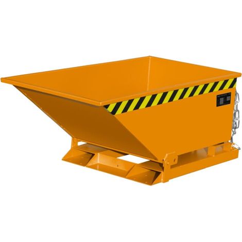Bauer Südlohn Benne basculante à copeaux SKN 250, peint, orange jaune