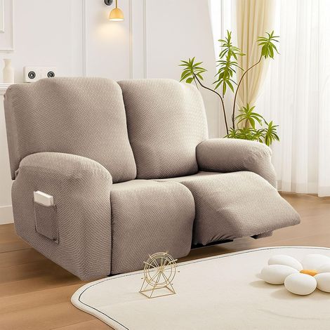 Set of 6 Relax Armchair Covers, 2-Seater Sofa Cover (1/5)