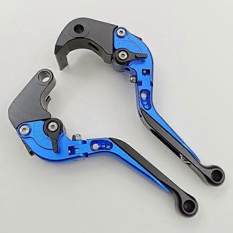 Convient aux freins, klaxons, poignées d'embrayage et accessoires de guidon modifiés pour la nouvelle moto Suzuki GSXR750 (bleu 1) (1/5)