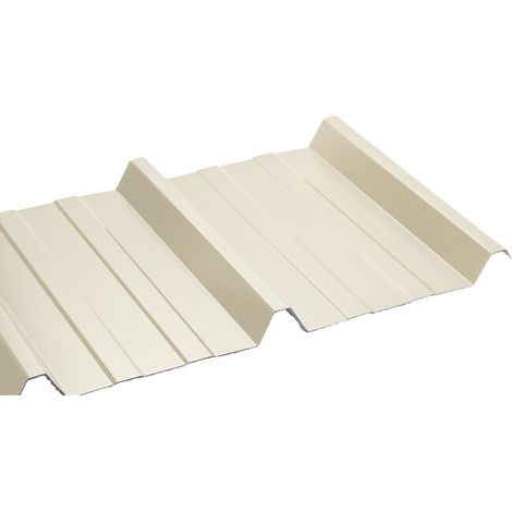 Bac acier laqué - Régulé 1045 0.63mm - Coloris - Beige 1015, Largeur - 105 cm, Longueur - 300 cm