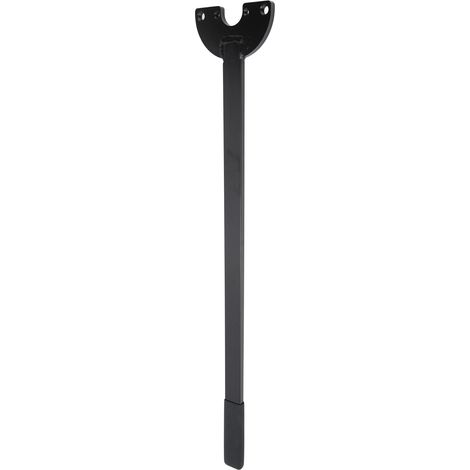 Clé à courroie 710mm avec 4 adaptateurs, outil de maintien de poulie en acier carbone 3415, clé d'embrayage de remplacement pour Candy, accessoire mécanique robuste (1/5)