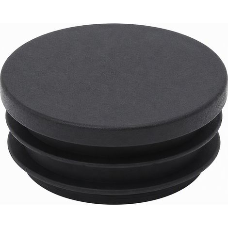 Bouchon de tube rond 45 mm, forme ronde pleine en acier inoxydable et tube galvanisé, embout de protection pour pied de meuble et pied de chaise (1/5)