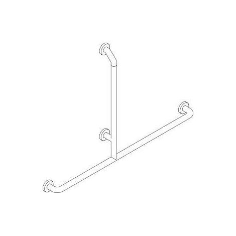 pba 01 Haltegriff T-Form antisuizid, PRH aus Nylon, 820x1570mm (1/2)