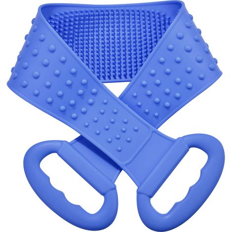 Gant Exfoliant En Silicone - Pour Nettoyage Et Exfoliation Du Dos - Longueur 76 Cm - Idéal Salle De Bain - 1 Pièce (1/5)