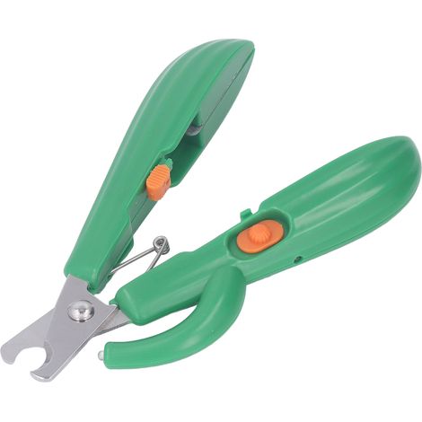 Krallenschere in Kaktusform mit Feile und LED-Licht zur Behandlung von Nagelpilz (grün) (1/5)