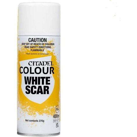 Bombe de peinture Games Workshop White Scar