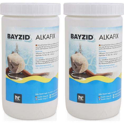 2x 1 kg BAYZID® Alkafix zur Anhebung der Alkalinität (TA)