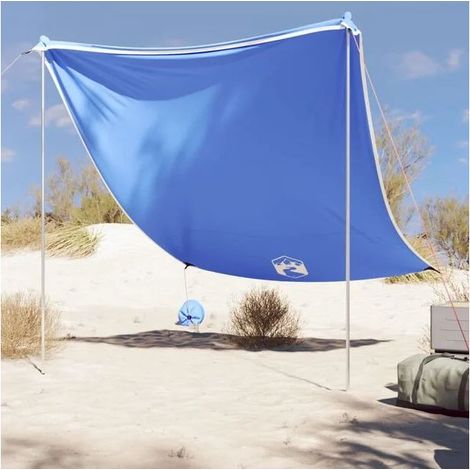 Strandmarkise mit blauem Anker, Maße 214 x 236 cm (1/5)