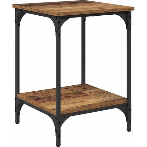 Maison Exclusive - Couchtisch Altholz 40 x 40 x 55 cm Holzwerksto